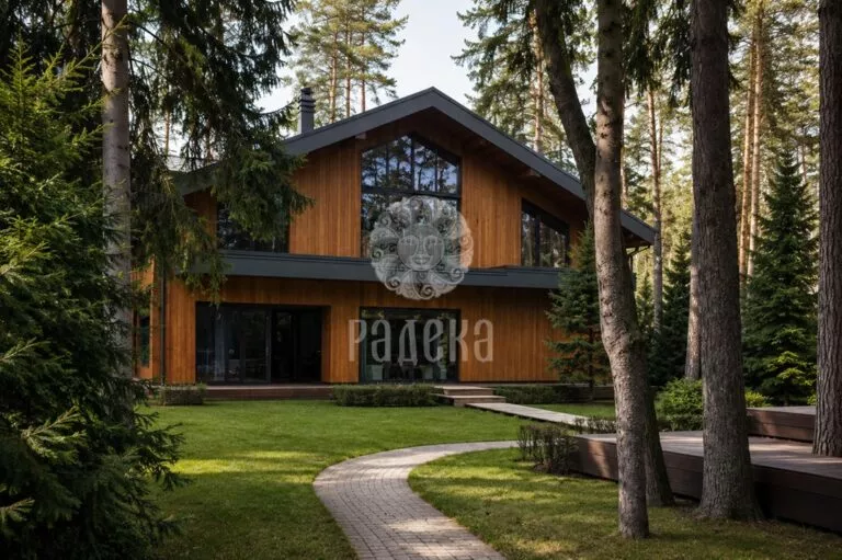 Панели RHEINZINK и фасад в Жуковке